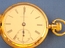 LONGINES POCKET WATCH IN A 14K SOLID GOLD HUNTING CASE